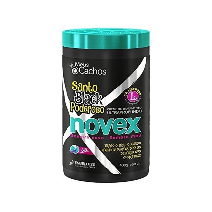 ✅  Achetez en ligne Novex Santo Black Poderoso Masque 400 ml (Mystic Black) au meilleur prix. Toujours bonnes affaires. Expédition