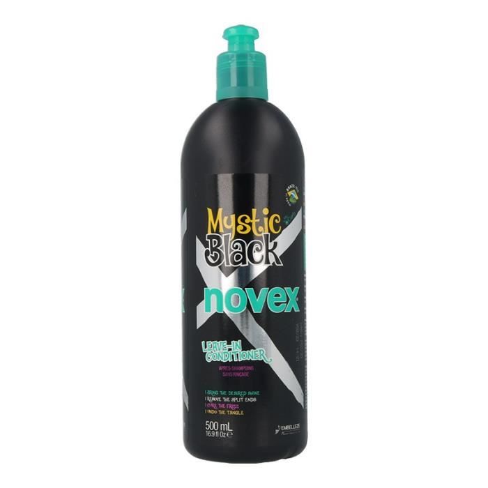 Novex santo black poderoso leave in 500 ml (mystic black)