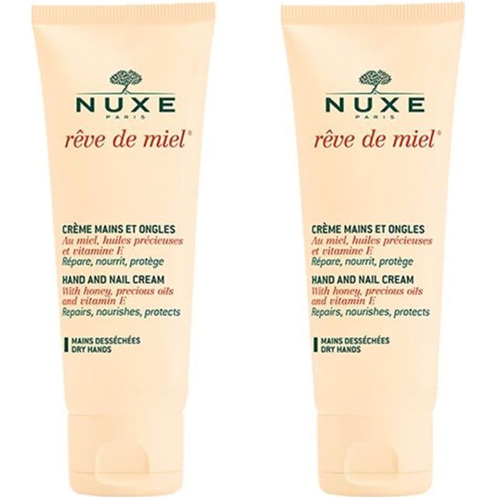 Nuxe Reve de Miel Crème Mains et Ongles Lot de 2 x 50ml