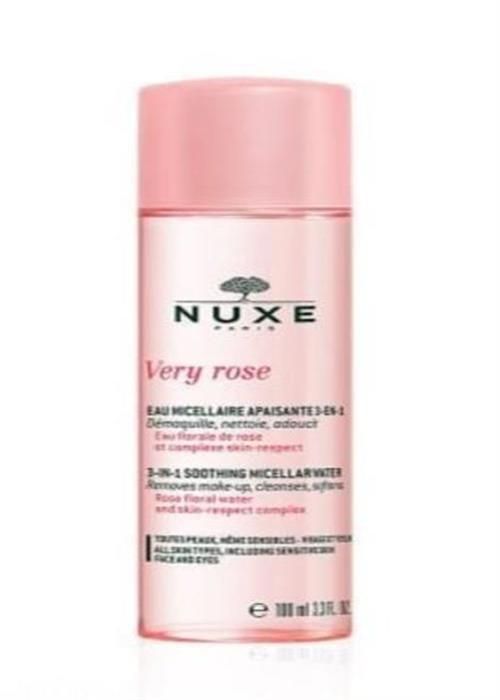 Nuxe Very Rose Eau Micellaire Apaisante 3 en 1 Toutes Peaux 400ml