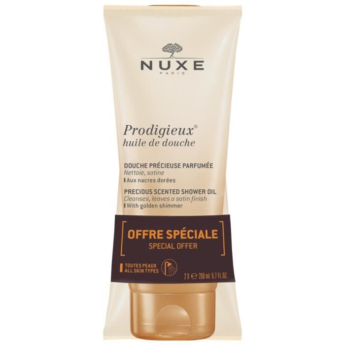 Prodigieux-Nuxe Prodigieux Huile de Douche Lot de 2 x 200 ml