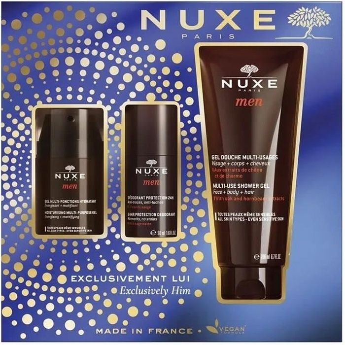 NUXE - Men Coffret 2022 Exclusivement Lui