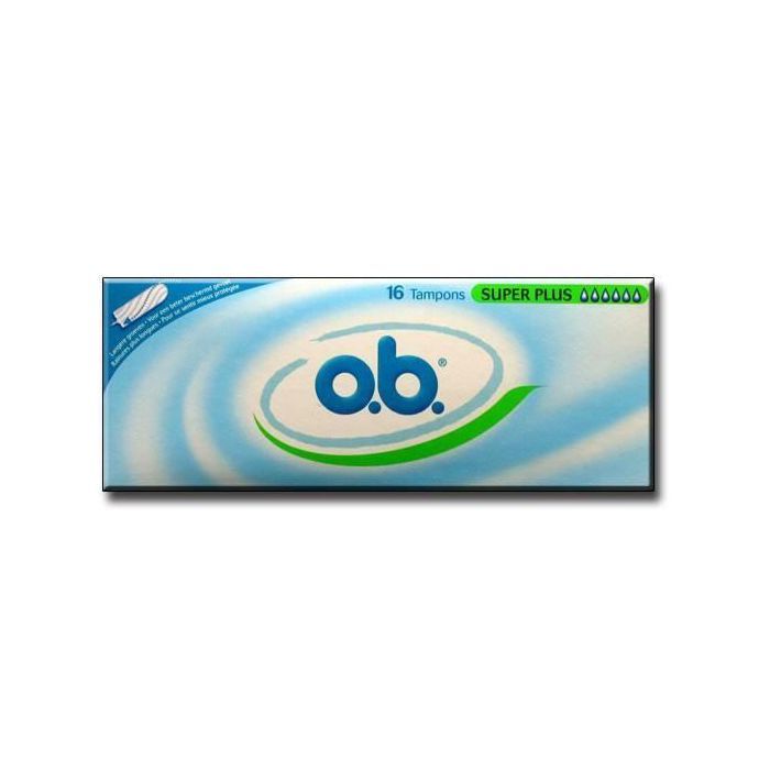 OB Tampons Super plus - Boîte de 16 tampons