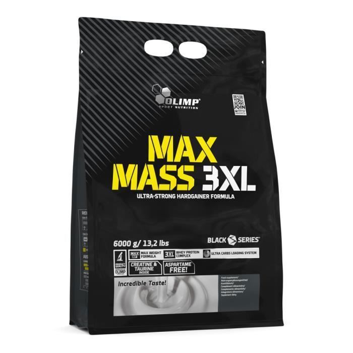 Hard gainers Max Mass 3XL - Strawberry 6000g