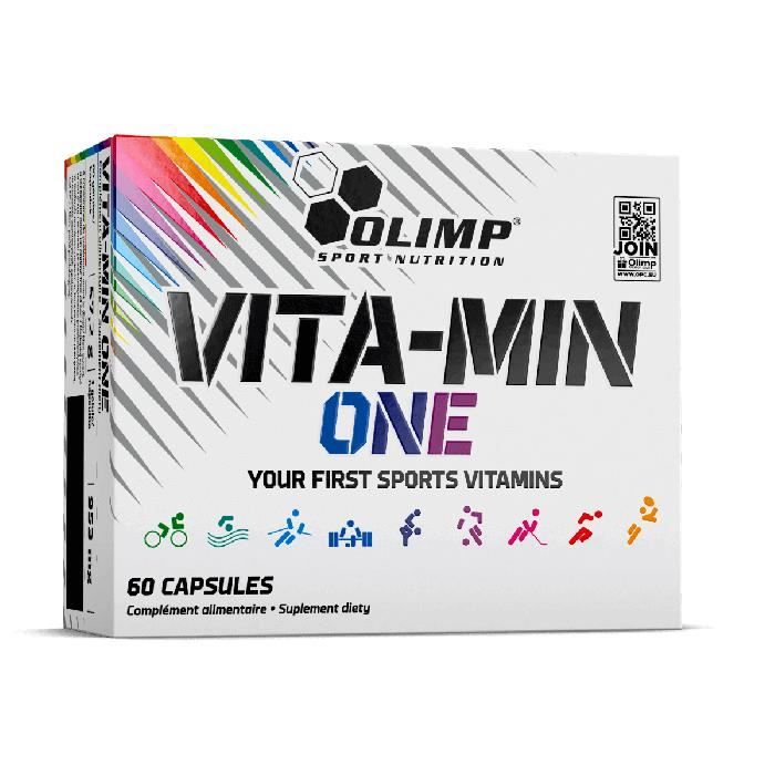 Vita-Min One Olimp Sport Nutrition 60 Caps - Multivitamine, Minéraux, Santé