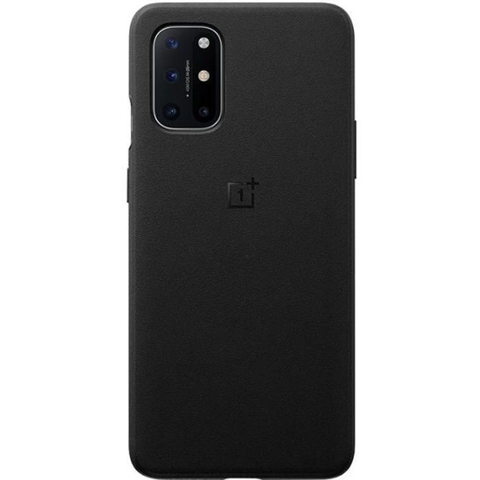 Coque originale pour OnePlus 8T Sandstone Bumper Etui Housse Protection antichoc Case Sandstone Black