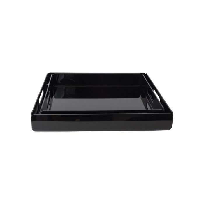 Opalescence PLATEAUX EN PLEXIGLASS 
RECTANGULAIRE 
PETIT MODELE
NOIR
