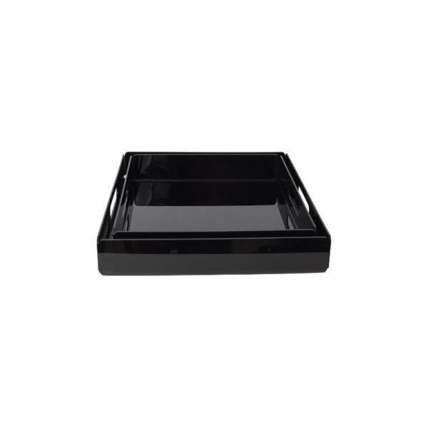 Opalescence PLATEAUX EN PLEXIGLASS 
CARRÉ
GRAND MODELE
NOIR