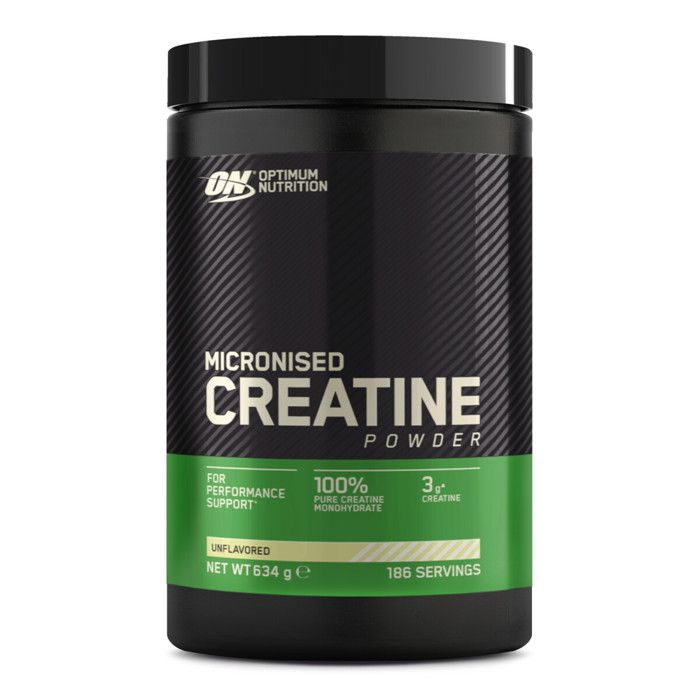 Créatine monohydrate Optimum Nutrition - Micronised Creatine Powder - Saveur neutre 634g