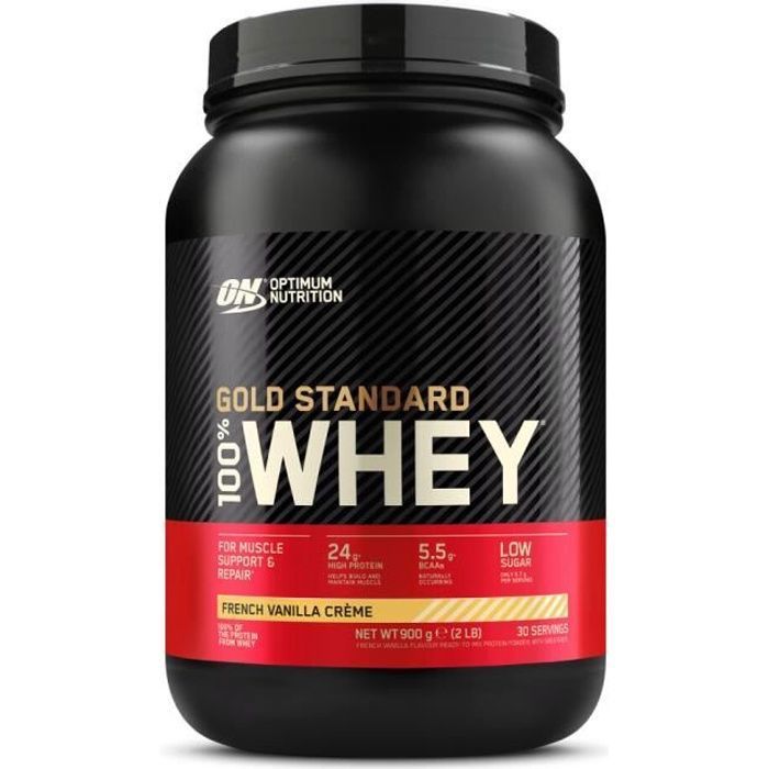 Whey isolate Optimum Nutrition - Gold Standard 100% Whey - French Vanilla Cream 900g