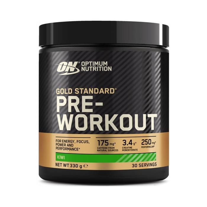 Gold Standard pré- 330g Kiwi Optimum Nutrition Pre-entrainement