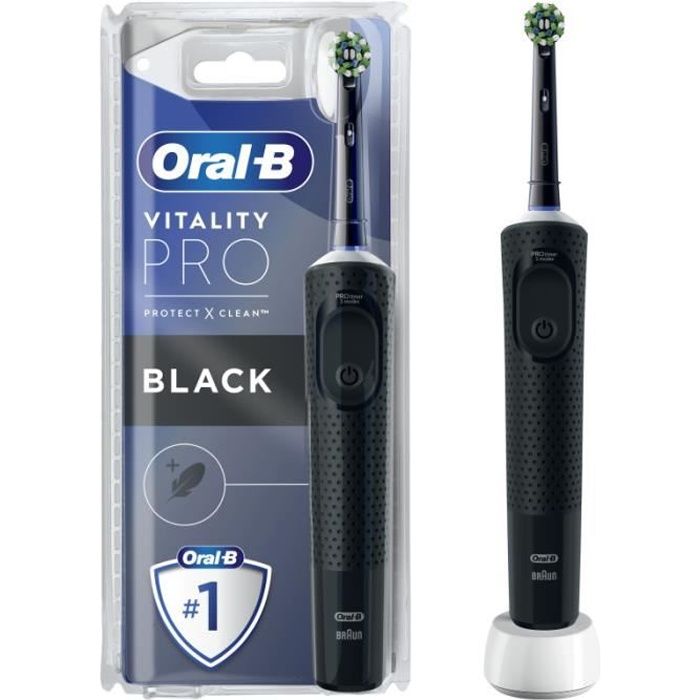Oral-B - Vitality Pro - Noire - Brosse À Dents Électrique