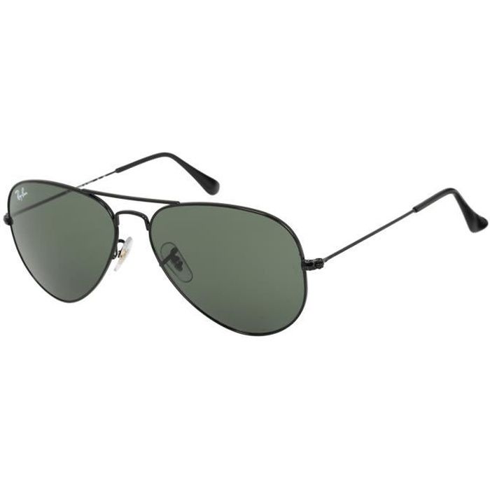 RAY-BAN Lunettes de Soleil Aviator Classic RB3025 Noir Mixte
