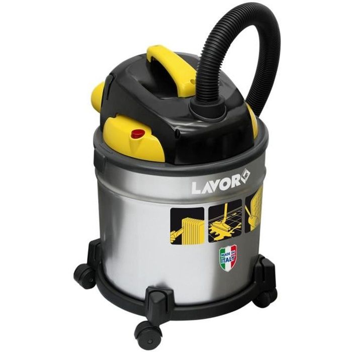 aspirateur eau et poussières inox lavor 1200w