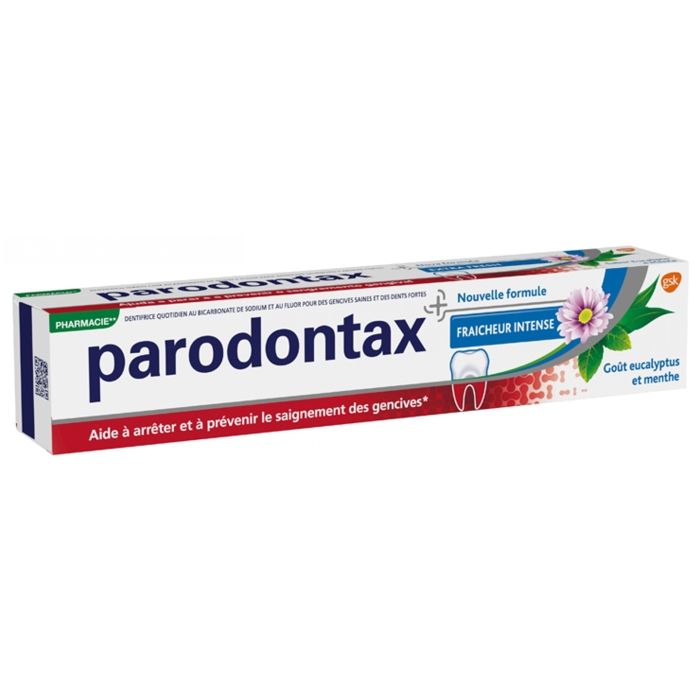 Parodontax Dentifrice au Fluor Fraîcheur Intense 75ml