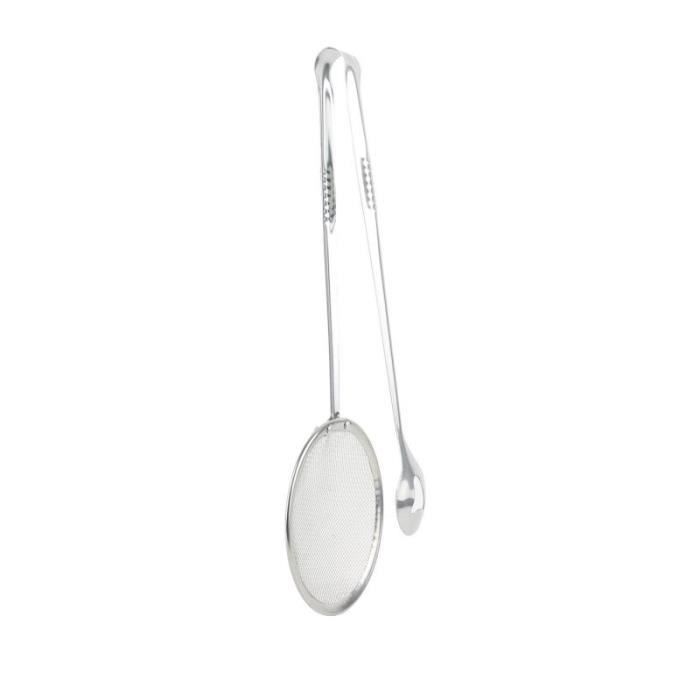 Pince Spéciale Friture "cook" 28cm Argent - Paris Prix