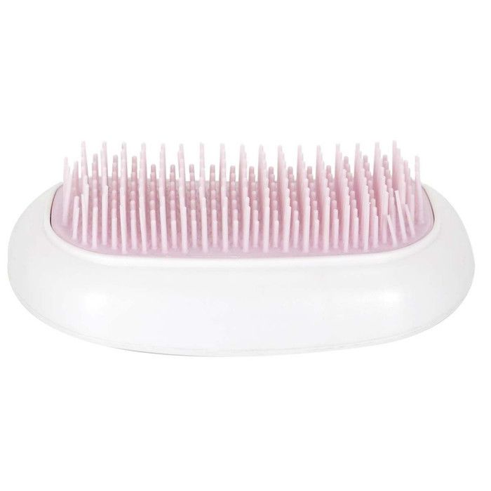 Brosse à cheveux ionique vibrante - Blanc