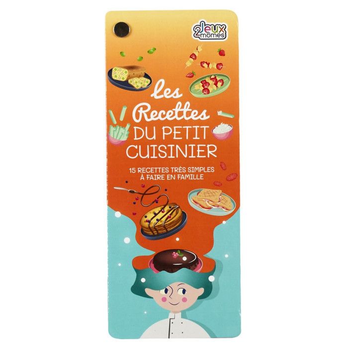 Cartes éducatives "recettes" 20cm Multicolore - Paris Prix