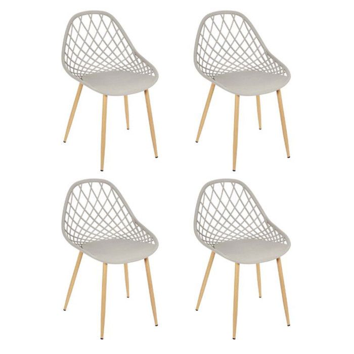 CHAISE EXTERIEUR PP MALAGA - TAUPE