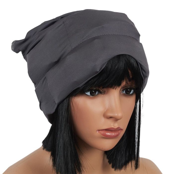 Bonnet Pour Tête & Yeux "effet Froid" 23cm Gris