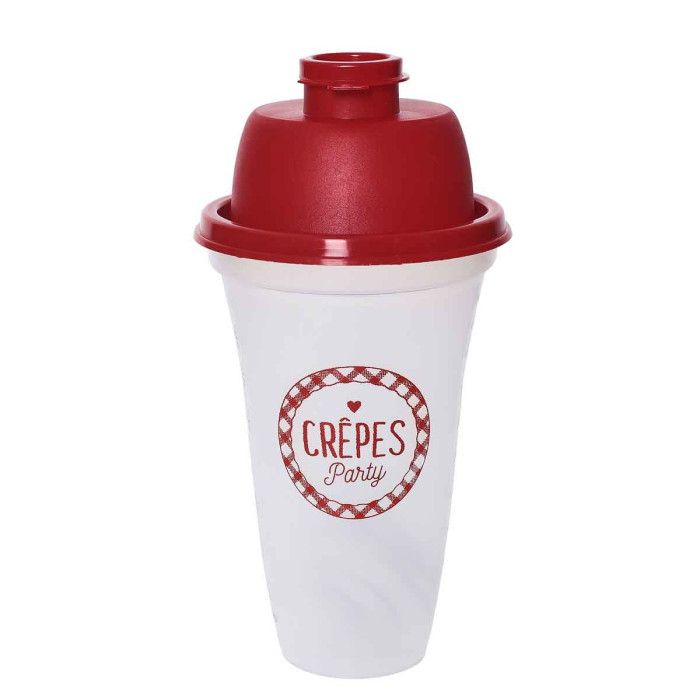 Shaker à Crêpes "Chandeleur" 20cm Transparent