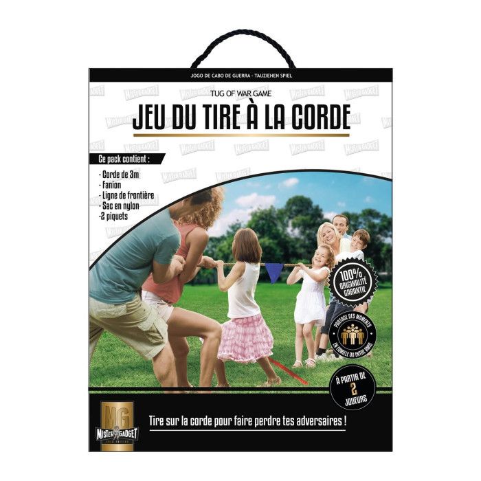 Jeu du Tir à la Corde "Fanion" 3m Multicolore