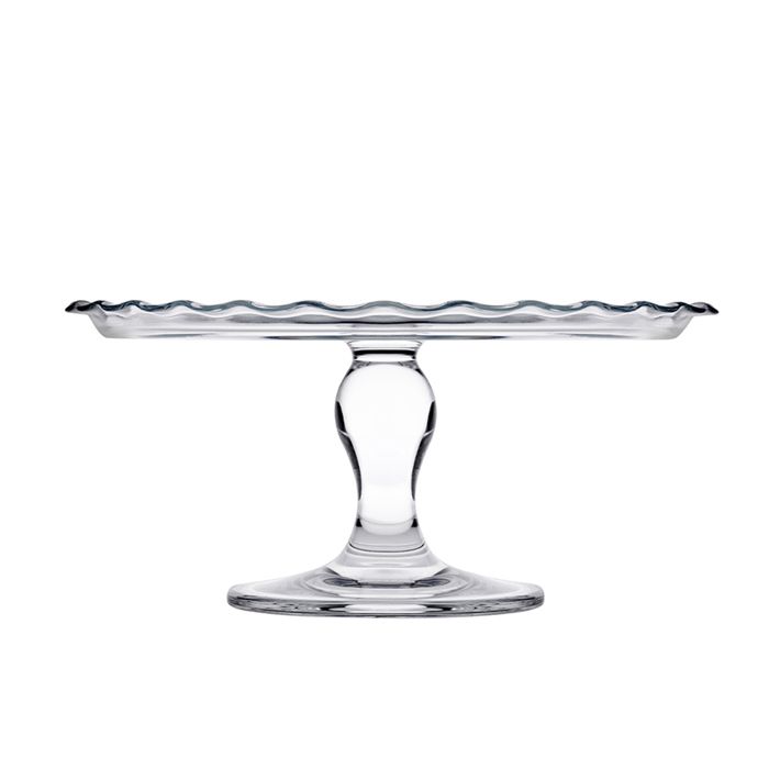 Serviteur - Pasabahce - Lot de 2 - Verre Transparent - 26 cm - Hauteur 12 cm