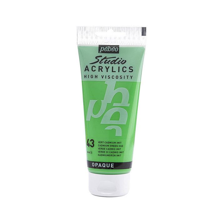 Peinture Acrylique Pébéo - Studio - Vert Cadmium