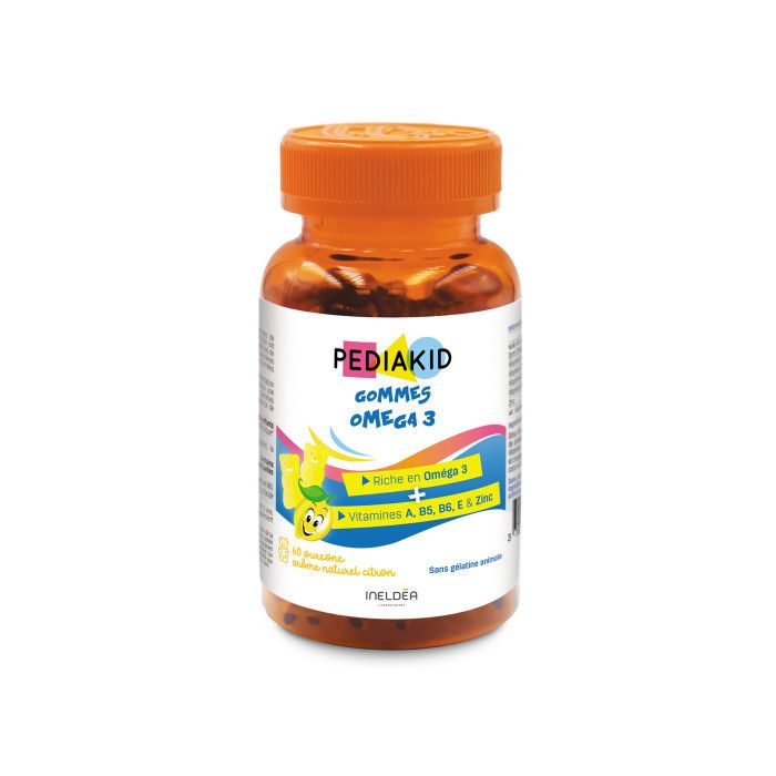 Pediakid Gommes Omega 3 60 oursons