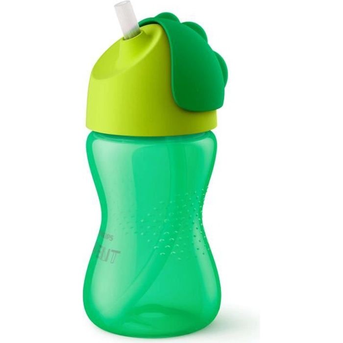 PHILIPS AVENT Tasse à Paille Anti-fuite SCF798/01 - 300ml - Dès 12 mois - Vert