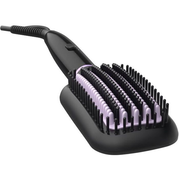 PHILIPS BHH880/00 Brosse lissante chauffante - 2 réglages de température - Technologie ThermoProtect