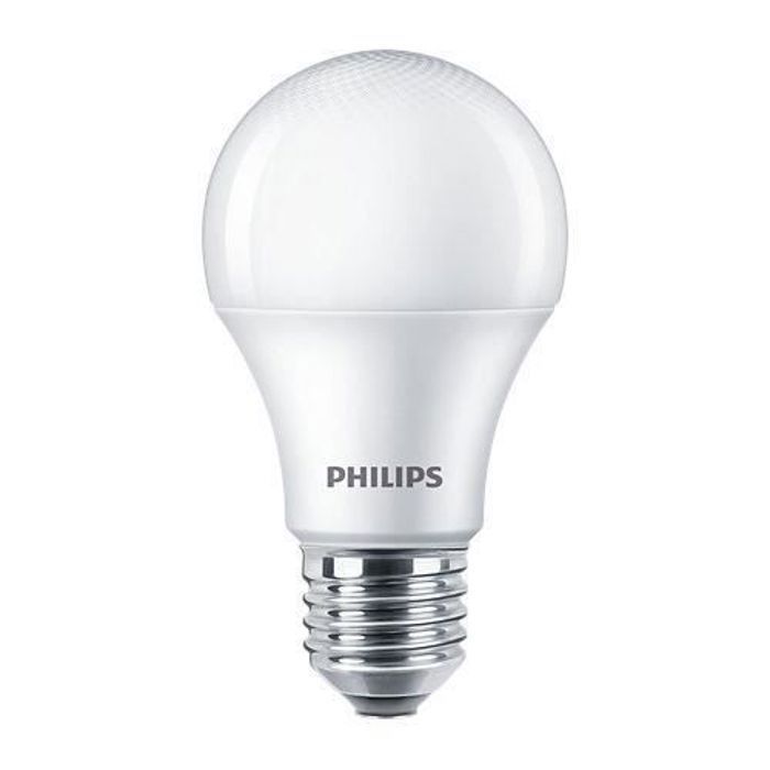 PACK 12 AMPOULES LED BULB 9W douille E27 3000K 230V lumière Blanc Chaud (Jaune)
