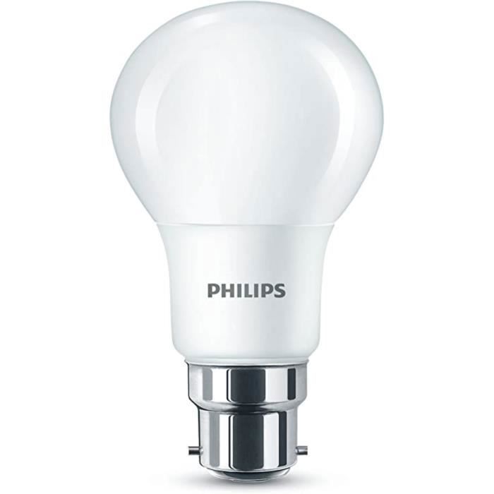 PACK 12 AMPOULES  LED BULB 9W douille B22 6500K 230V Lumière blanc froid (blanche)