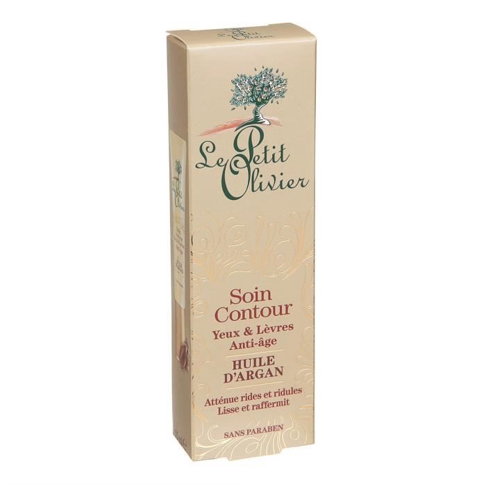 LE PETIT OLIVIER Soin contour yeux et levre Anti âge - 15ML