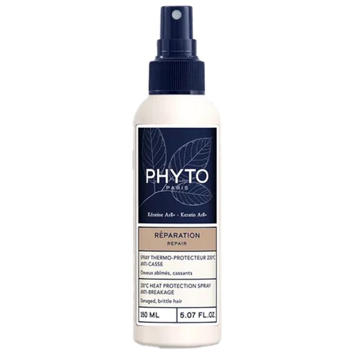 Phyto Réparation Spray Thermo-Protecteur 230° Anti-Casse Cheveux Abîmés et Cassants 150 ml