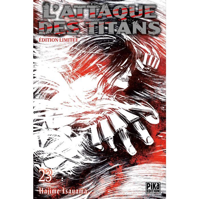 Livre - l'attaque des titans T.23