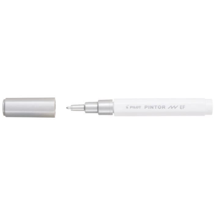 Feutre Peinture Pintor de Pilot - Pointe Extra-fine - Plusieurs coloris disponibles Argent