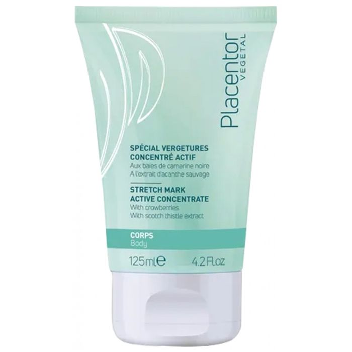 Concentré Actif Spécial Vergetures - Placentor - 125ml - Prévention et Atténuation des Vergetures