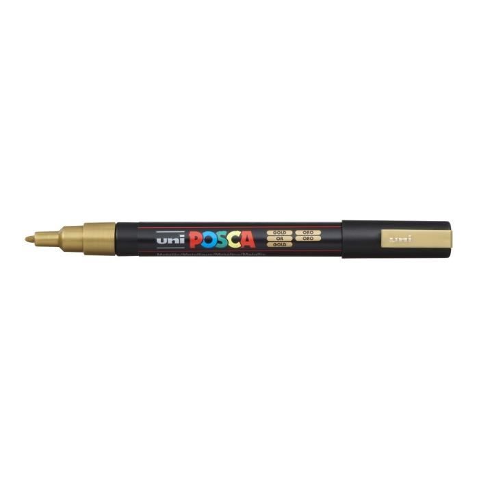 POSCA Marqueur Pointe Conique Fine Or