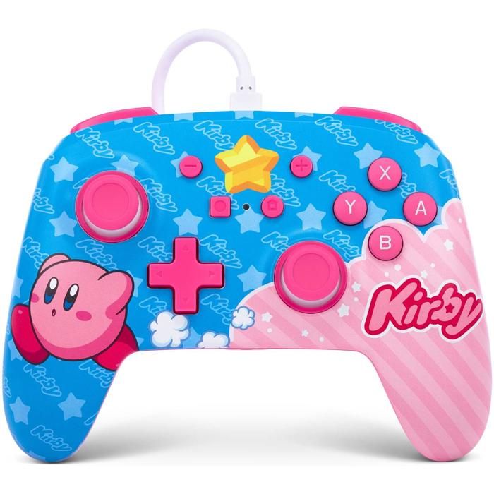 Manette filaire Nintendo Switch - POWER A - Kirby