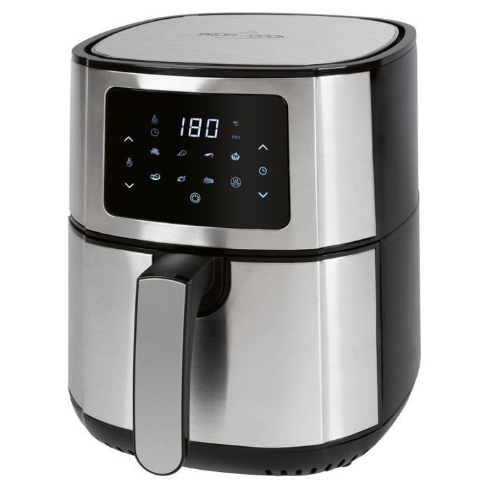 Friteuse à air chaud - Proficook - PC-FR1239H - 5,5L - Écran tactile - Acier inoxydable