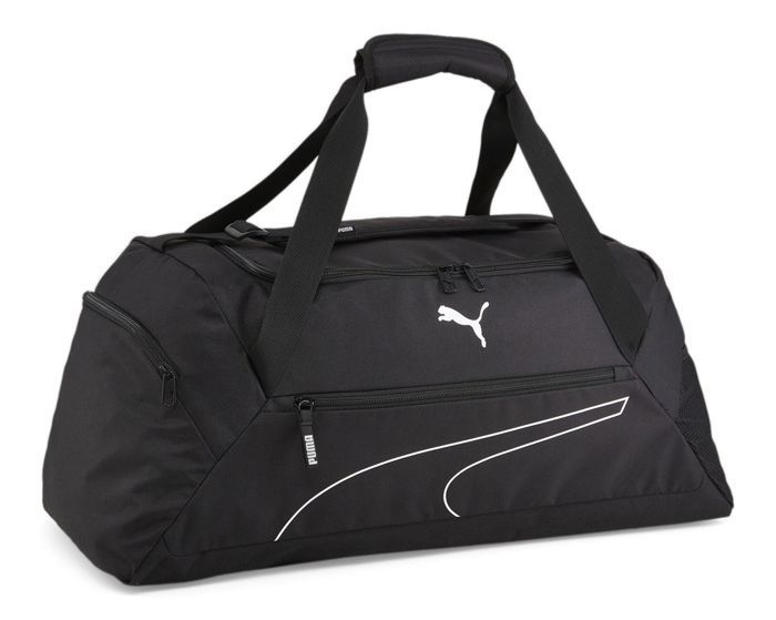 PUMA Sac de sport noir pour femme et homme - Fundamentals Sports Bag M Puma Black 252981