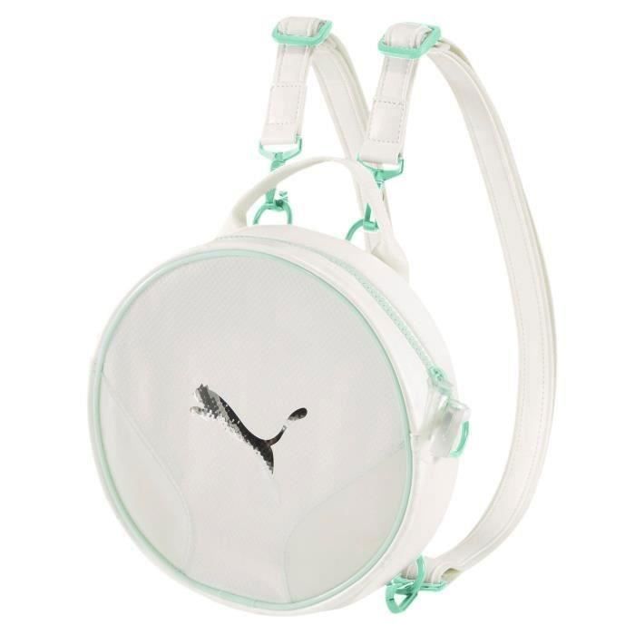 Round Backpack C PUMA Prime Round Backpack C Puma White - Cloud [83688] - SAC A MAIN