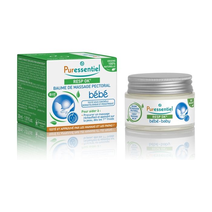Puressentiel Respiratoire Baume Pectoral Bébé 30ml