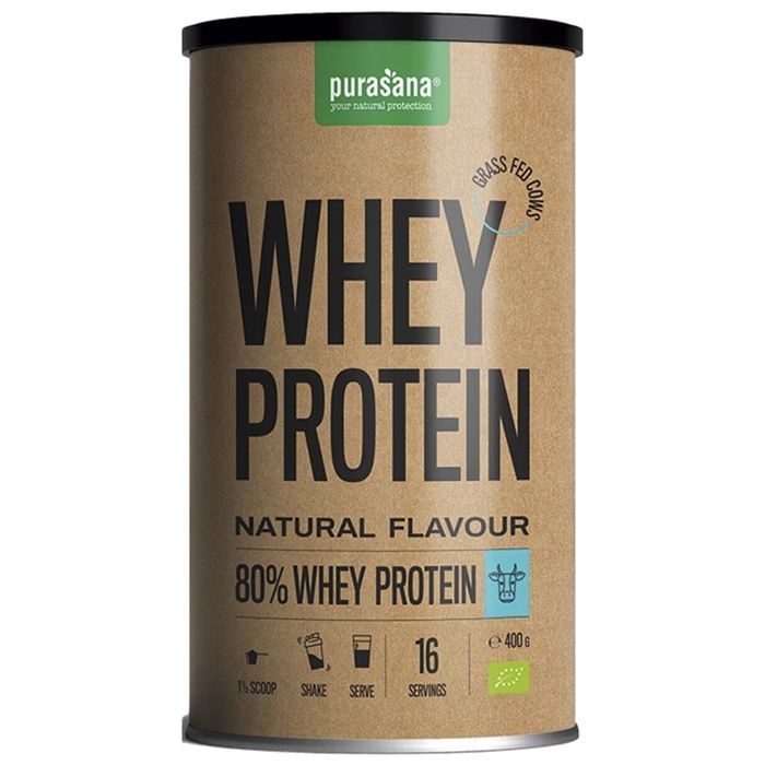 Purasana Whey Naturel Poudre Bio 400g