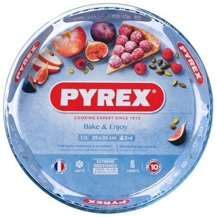 Plat à  quiche en Pyrex  270mm