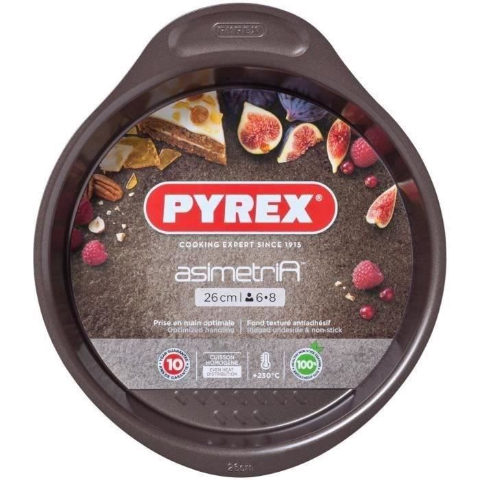 Moule à manqué - PYREX - 1452004 - En acier carbonne - Antiadhésif - 26 cm