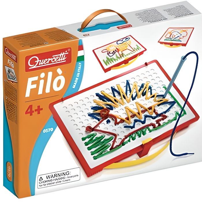 QUERCETTI Jeu de dessin lacets Filo