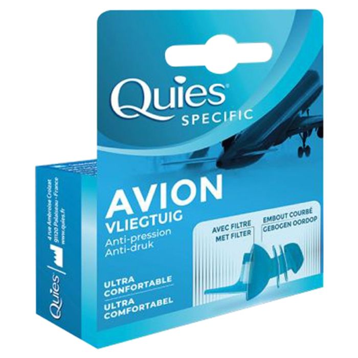 Quies Protection Spécific Avion Adulte - Boite 2 Unités