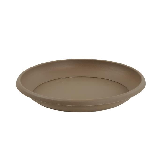 MARINA Soucoupe Ø 34 pour pot Ø 40 taupe